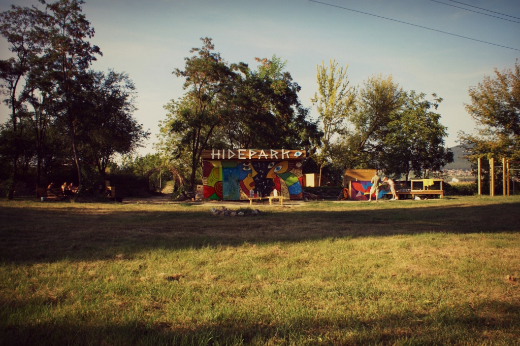 Vybudovaný bol aj Hidepark v Nitre