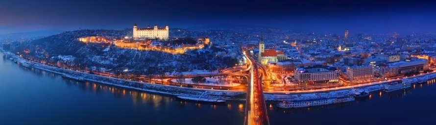 Bratislava v zime - fotografia, s ktorou Matej vyhral Ephoto v roku 2010