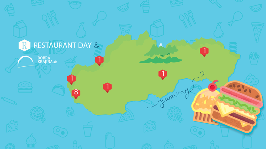 Dobrokrajinný Restaurant Day sa bude konať na šiestich miestach na Slovensku