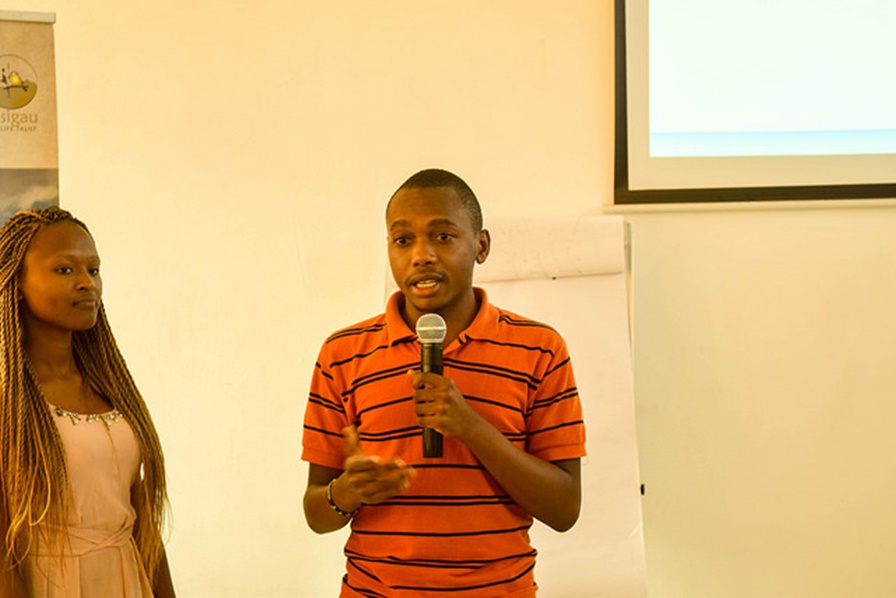 Startup G&Y Solutions pitch at Sote Hub Launch.