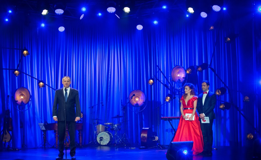 Na galavečeri Via Bona Slovakia 2015 vystúpil aj prezident Slovenskej republiky Andrej Kiska