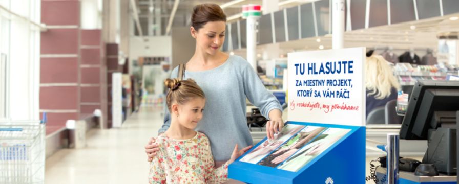Tesco podporuje komunitný rozvoj vo všetkých regiónoch Slovenska.