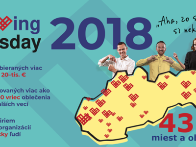 Ako Slovensko pomáhalo počas #GivingTuesday 2018