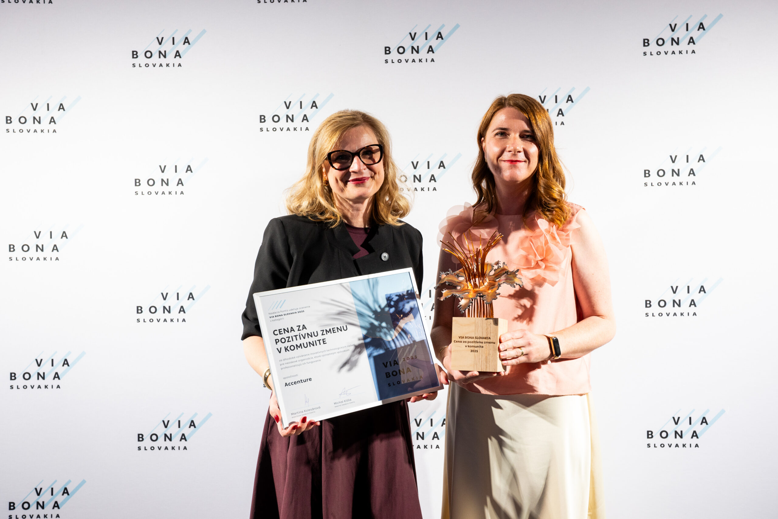 Via Bona Slovakia 2025 | Víťaz v kategórii Cena za pozitívnu zmenu v komunite | Accenture