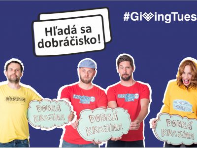 Hľadá sa dobráčisko na #GivingTuesday!