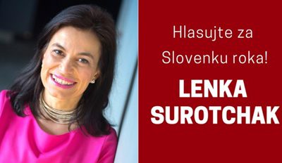 Podporte Lenku Surotchak v ankete Slovenka roka