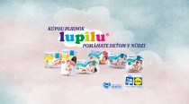 Lidl plienky Lupilu pomáhajú deťom