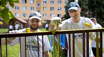 Takto menili dobrovoľníci Slovensko počas Nášho Mesta