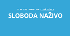 Konferencia Sloboda Naživo už budúci týždeň