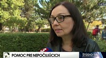 Štúdio TA3: D. Tarcsiová o projekte Online-tlmočník