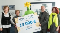 Zamestnanci a Nadácia Volkswagen Slovakia prispeli na konto Ligy proti rakovine 13 000 eurami