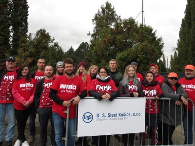 Október v U. S. Steel Košice