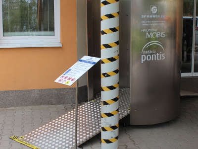 Nadačný fond Mobis pomáha nemocniciam v boji s COVID-19