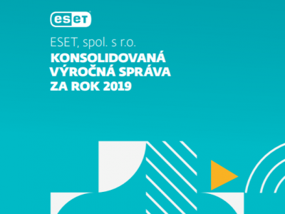 Spoločnosť ESET zverejnila výročnú správu za rok 2019, ktorá sa venuje aj CSR aktivitám