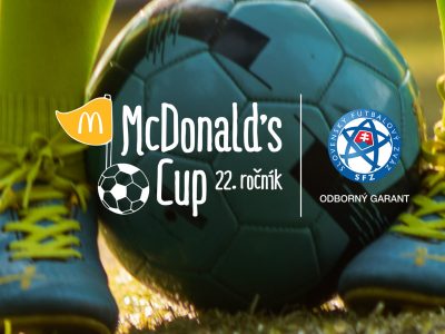 McDonald’s spoločne so Slovenským futbalovým zväzom pripravili pre školákov jednoduché tréningy na doma