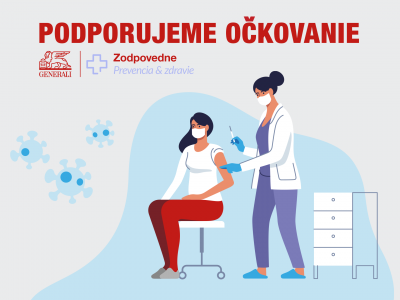 Poisťovňa Generali šíri osvetu o vakcinácii medzi zamestnancami aj verejnosťou