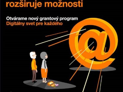 Prvý ročník grantového programu Digitálny svet pre každého pomôže búrať bariéry v digitálnej gramotnosti