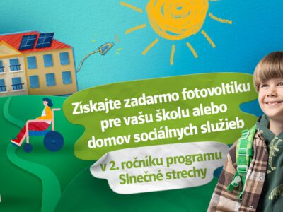 Nadácia ZSE poskytne slnečné strechy 15 školám a zariadeniam