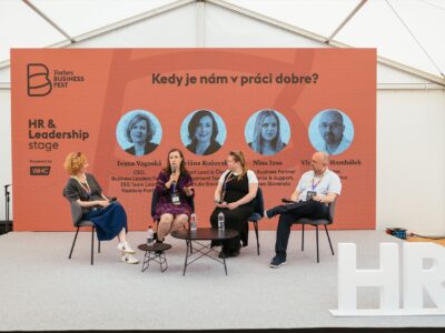 Ako vytvárať pracoviská, kde sa ľudia neboja prehovoriť. Boli sme na Forbes Business Feste